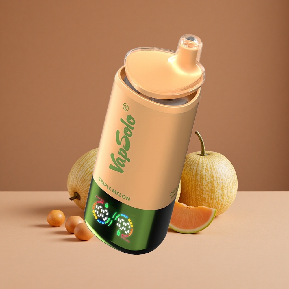 Vapsolo Triple 30000 Puffs Vape Desechable Triple Melón 40ml