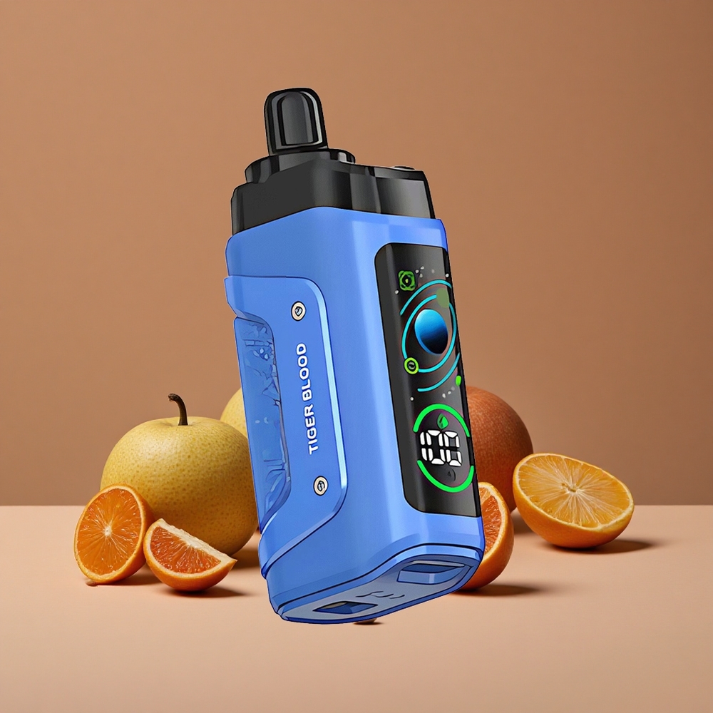 Razz Bar 45000 Puffs Vape Desechable Sangre de Tigre Tipo-C Recargable