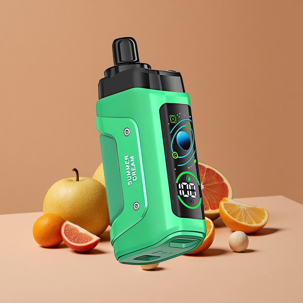 Razz Bar 45000 Puffs Vape Desechable Sueño de Verano con 20 mg/ml de Nicotina
