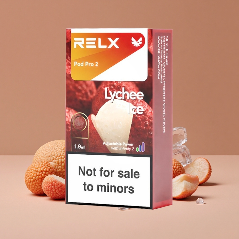 Relx Pod Pro 2 600 Puffs Lichi Hielo 1.9ml