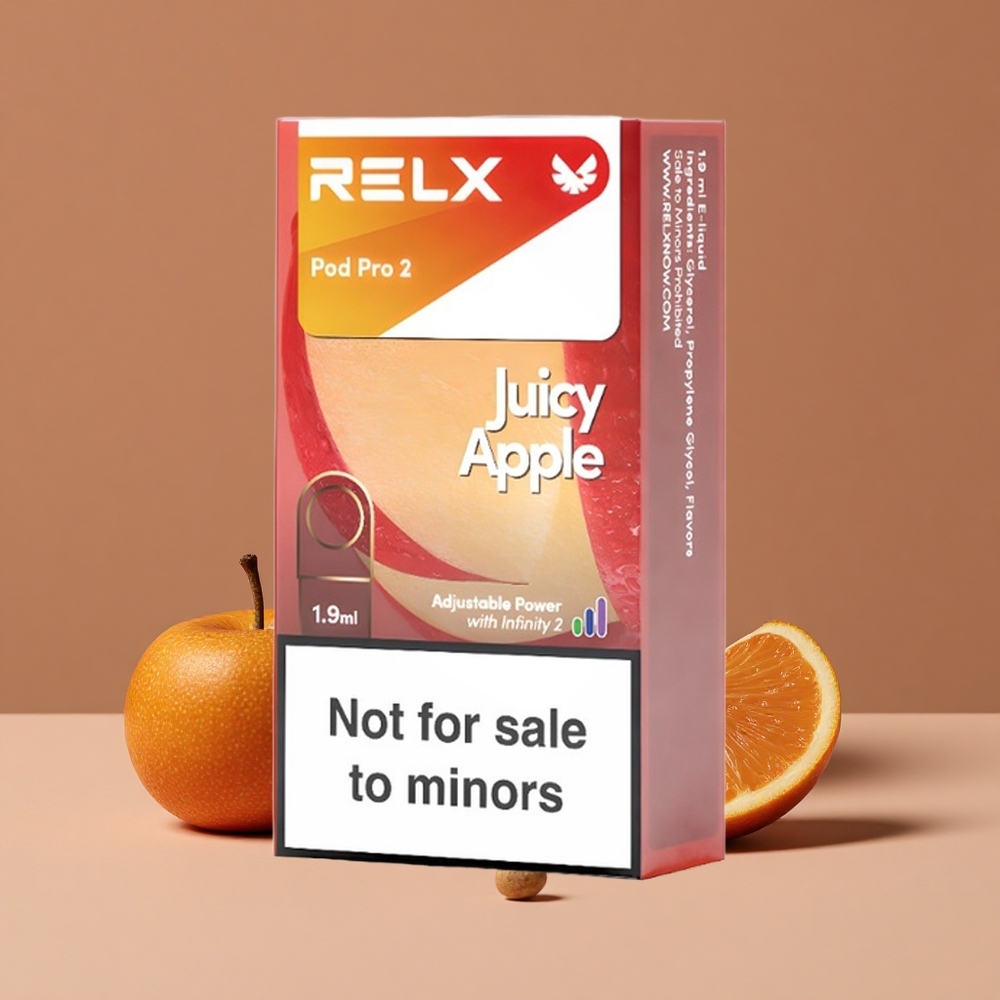 Relx Pod Pro 2 600 Puffs Manzana Jugosa 1.9ml