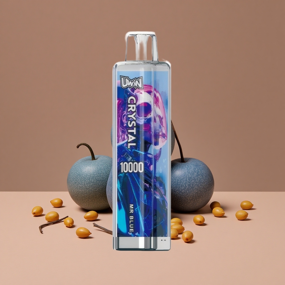 Uwin Crystal 10000 Puffs Vape Desechable Señor Azul con Luces RGB