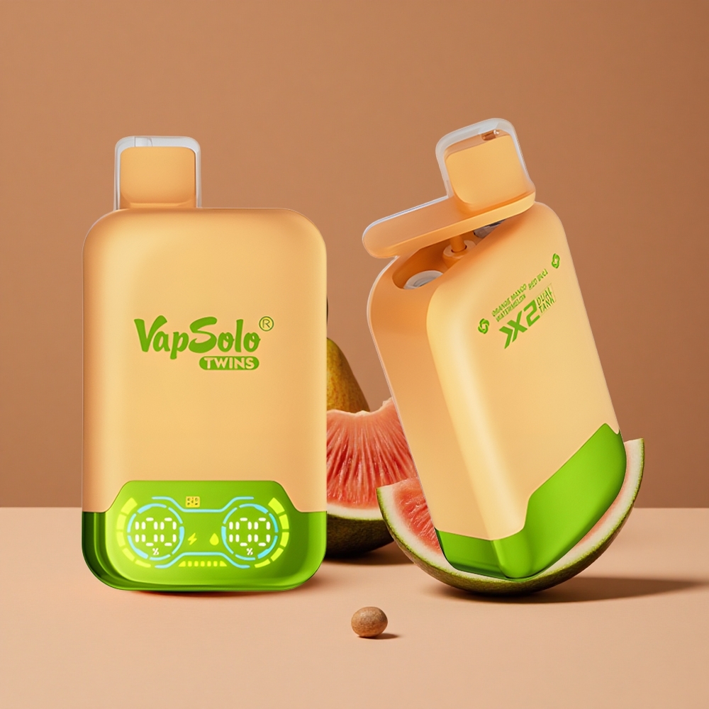 Vapsolo Twins 20000 Puffs 40 ml Naranja Mango Sandía & Red Bull