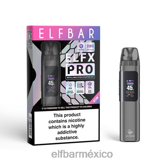 Elf Bar Sabores - ELFBAR ELFX Pro ABRIR APOL DE POD gris 882FX3