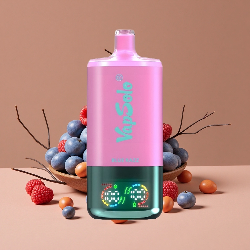 VapSolo Triple 30000 Puffs Vape Desechable Arándano Azul 40ml