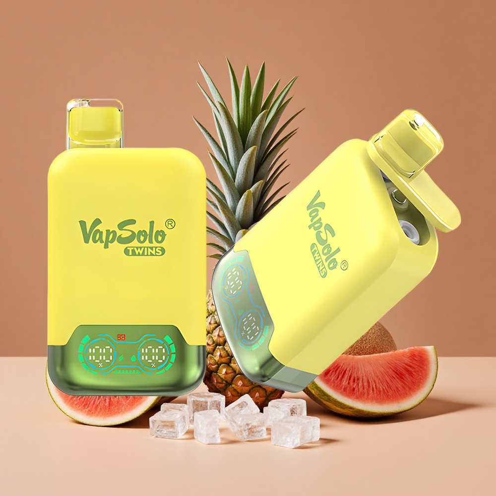 Vapsolo Twins 20000 Puffs 40ml Piña Coco y Sandía Hielo